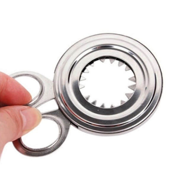 Egg Cover Cutter i rustfritt stål, eggeåpner i rustfritt stål, eggeskjærer, eggesaks, eggeskallfjerner, kjøkkenredskap