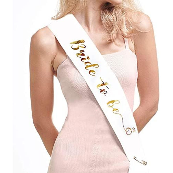 Tillbehör, 15-pack möhippafesttillbehör, EVJF-sash-kit med