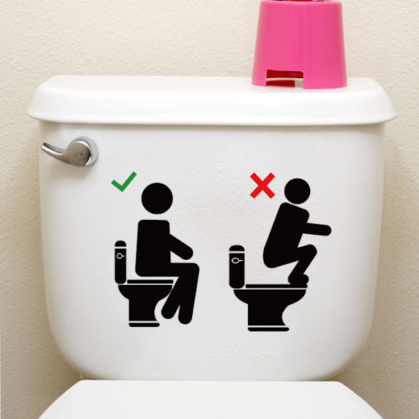 Inspiroitunut 3D-vinyyli WC myös seinille/autoille/hyllylle