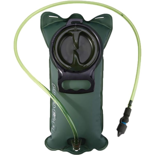 3L Bärbar Hydreringsficka, Bärbar Hydreringsficka Bärbar Vatten Självlåsande Ventilpåse för Sport Vandring Camping Klättring Vandring (Blå Svart)