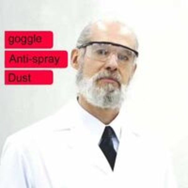 Läpinäkyvät suojalasit, anti-UV ja anti-sumu ja anti-pöly