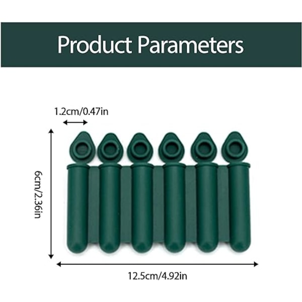 Mini silikone isterningforme med låg (mørkegrøn), smalle og lange, nemme at skubbe og lægge, til fremstilling af 6 flasker vand, egnet til påfyldning af flaskedrikke