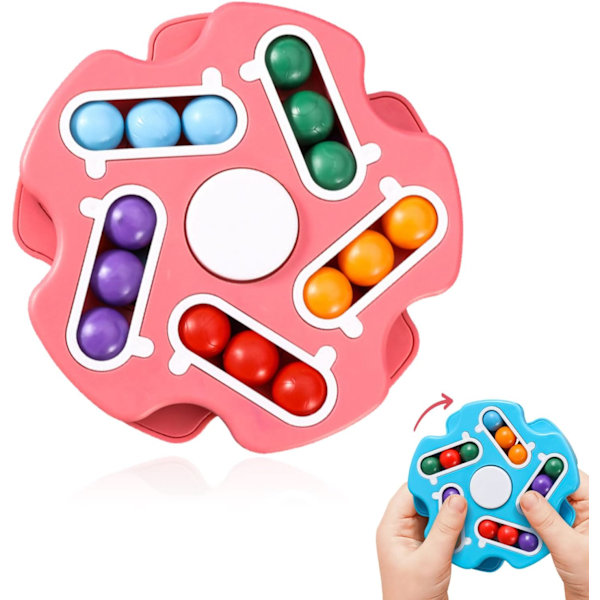Magiske bønner terning, magiske bønner, roterende magiske bønner, 3D roterende fingerpuslespil