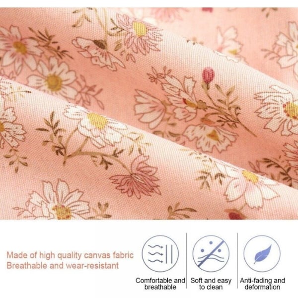 Retro Kukkakuosi Etuliinat Naisille, Vintage Säädettävä Keittiön Etuliina Taskulla