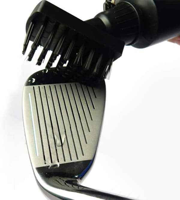 Golf-puhdistusharja golfmailalle, musta, No Zero, musta, yksi koko