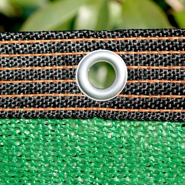 Varjopurje 2m × 3m 12 Pin 96% UV-suoja, tuulenpitävä kasvihuone