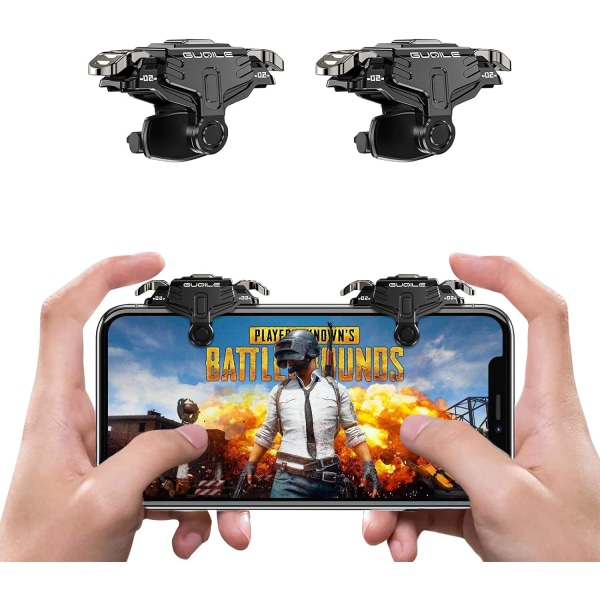 PUBG Mobile Game Controller Trigger, [2021 Uppgraderad Version] Trig