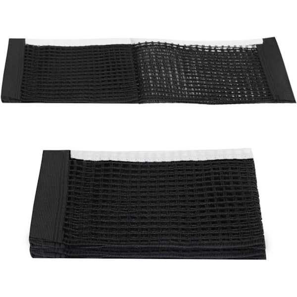 2-pack bärbar bordtennisnät, polyesterbomull multifunktionell