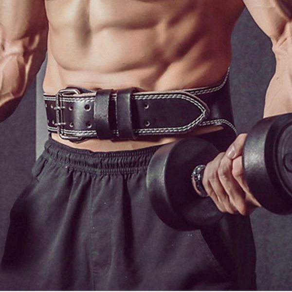 (Svart, M) Viktbälte för fitness, midjeskydd, andningsbart
