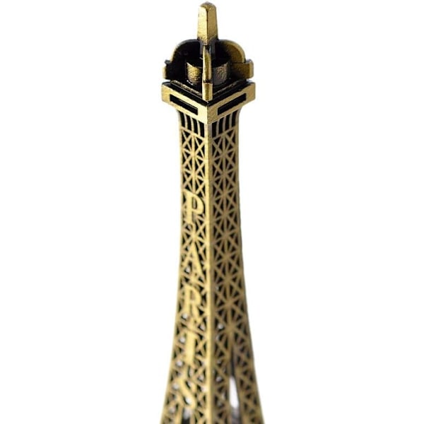 Eiffel-torni-malli - 32 cm:n Eiffel-tornin metallinen patsas Eiffel-tornin pienoismalli matkamuistoihin