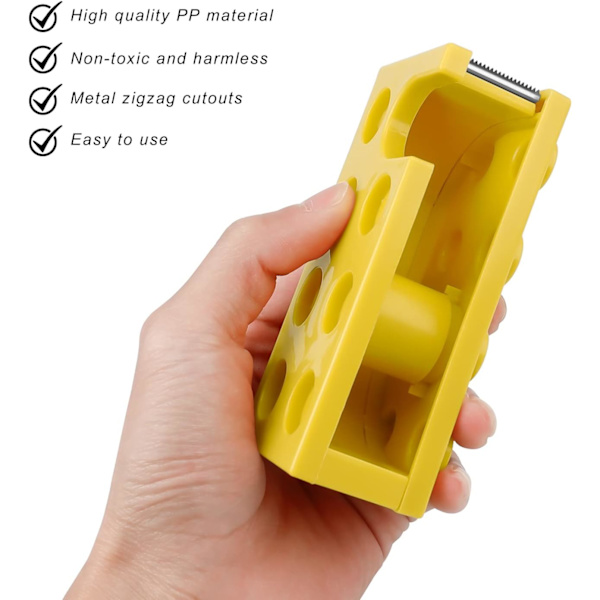 Skotsk dispenser, gul skotsk dispenser, limtape dispenser