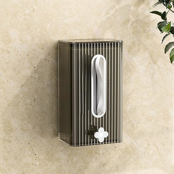 (Sort) Tissue Box Moderne Vægmonteret Plast Tissue Box Stue