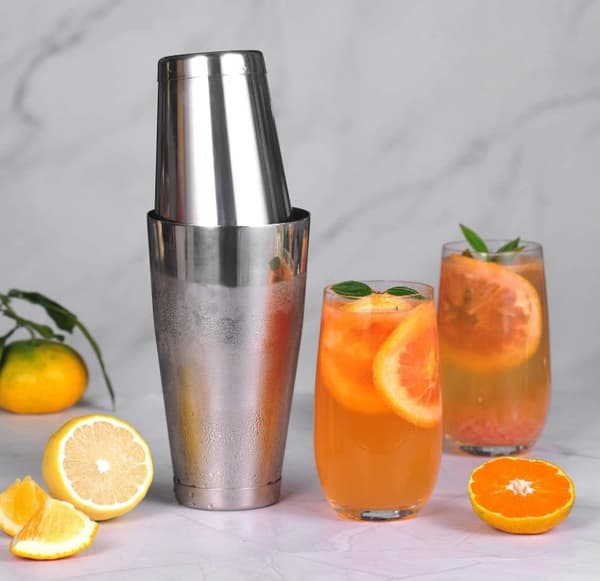 Cocktail Tin On Tin Rustfritt Stål Shaker 28oz/21oz