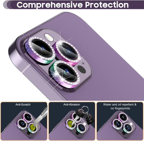 Bakre kameraskydd för iPhone 14 Pro/14 Pro Max Photo Protecto