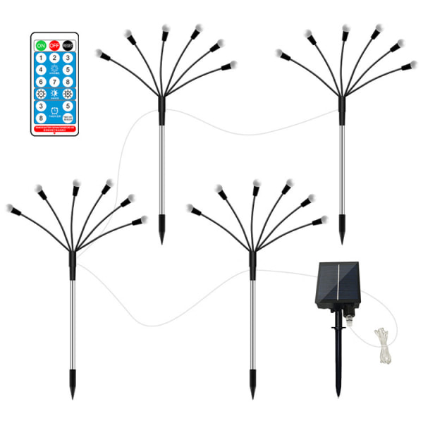 Firefly Solar Garden Lights Outdoor Solar Firefly Lights with War