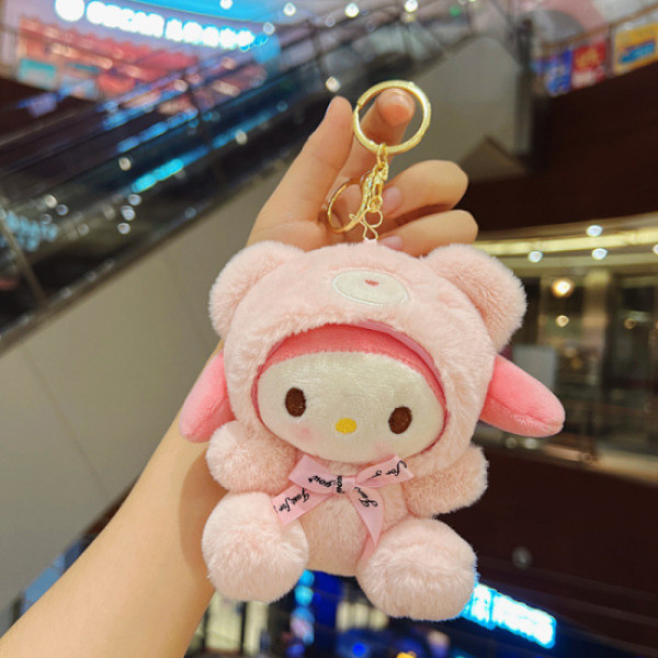 Pehmoinen avaimenperä kawaii sanrio anime-sarjakuva riipus tarvikkeet cu