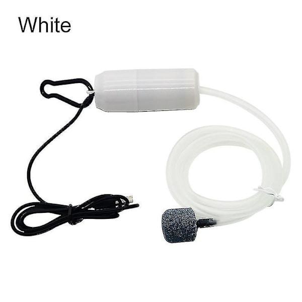 Akvarium Syrepump Luftpump Fisk Tank Usb Tyst Luftkompressor Aera