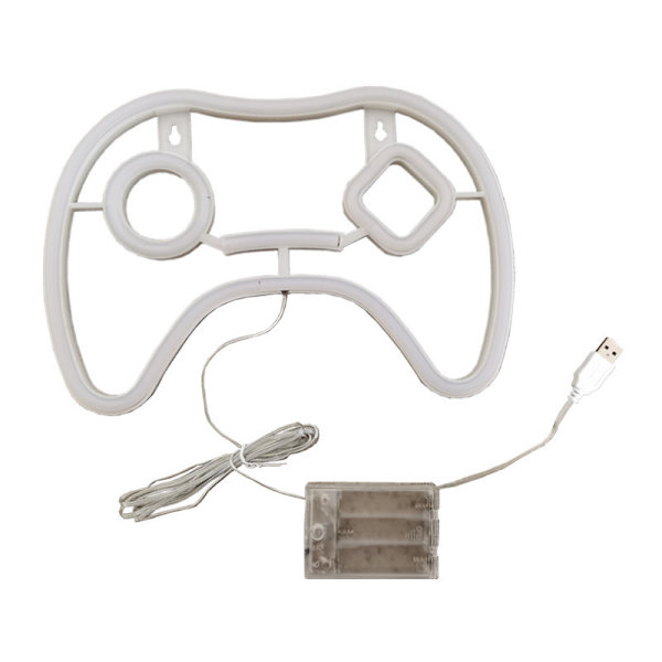 Neon LED-ljusskylt Dekor Gaming Cool Neon Light för sovrumsspel