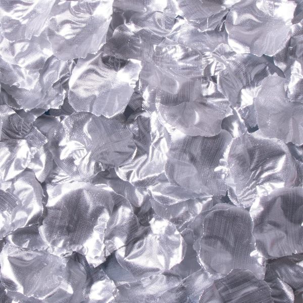 2000 Konstgjorda Rosenblad - Silver, för Alla Hjärtans Dag Äktenskapsförslag, Bröllopsdag Present