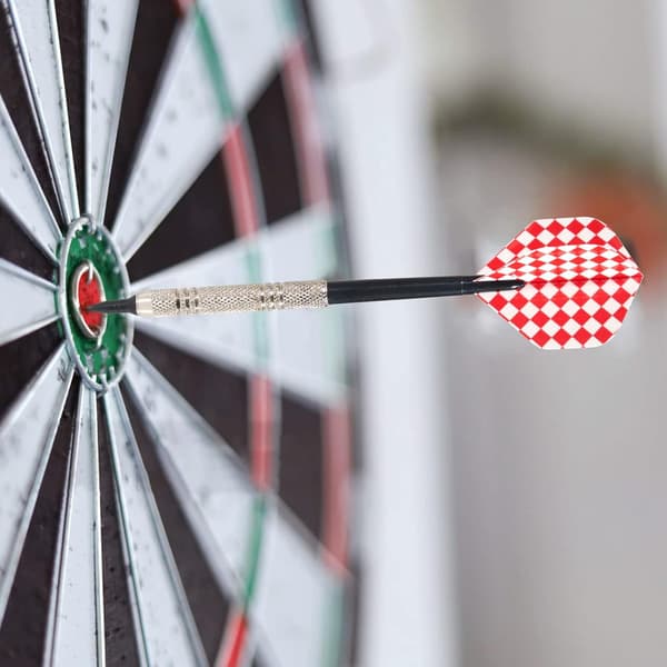 Plasttupp Dart, 12 stk Soft Tip Dartsett med 100 stk erstatningstupper