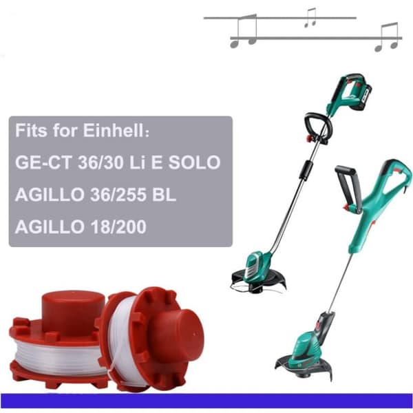 2 stk spolesnor for Einhell GE-CT 36/30 Li E SOLO AGILLO 36/255 B