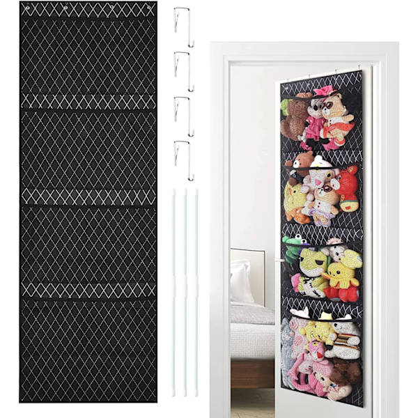 4 Kosedyr Organizer Over the Door Organizer eller Hengekøye Plu