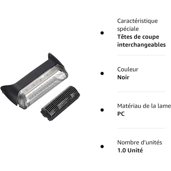Rakbladersättning, rakblad kompatibla med BRAUN 10B Series 1
