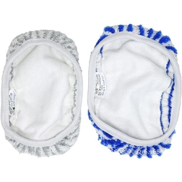 4 stk. reservemikrofiberkluter designet for ROWENTA Clean