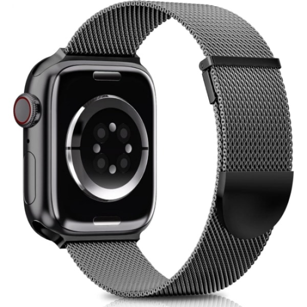 1 stk. Rem til Apple Watch-reimer 41mm 40mm 38mm, Svart