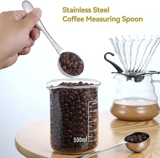 15 ml rustfrit kaffemåleske i rustfrit stål, kaffemåleskeer i rustfrit stål til kaffe, te