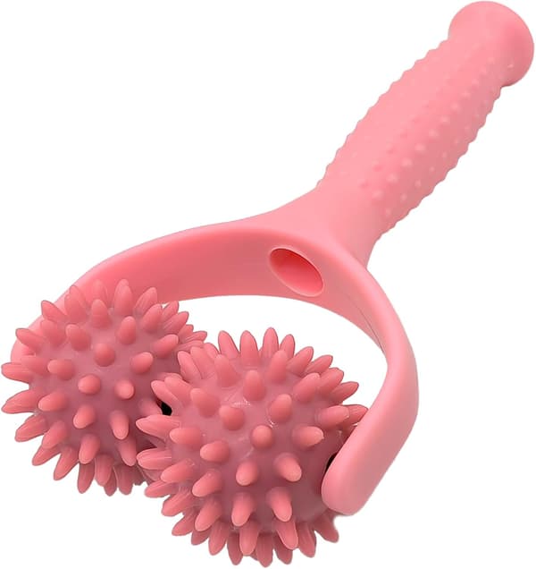 Massage Roller för Celluliter (Rosa) Massage Roller med Handtag Ma