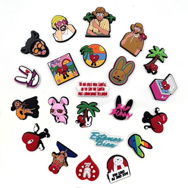 Sko Charms, Crocs Charms Crocs Tilbehør for Jenter Gutter, Sko
