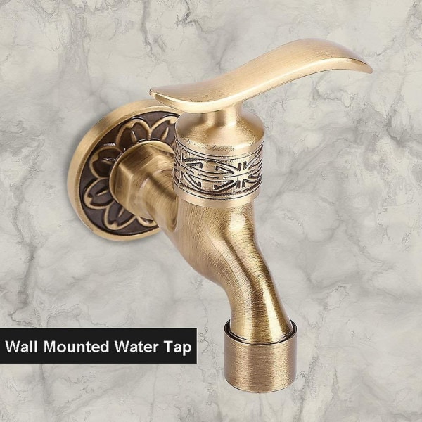 Washing Machine Faucet - Antique Brass Style Washing Machine Fauc