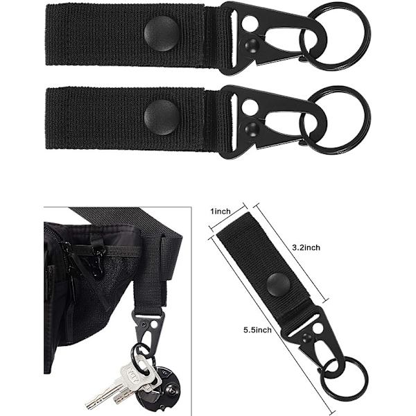 25-pack ryggsäckstillbehör för utomhusfans, multifunktionell taktisk ryggsäck, utomhusspänne för bergsklättring, fiske och andra aktiviteter