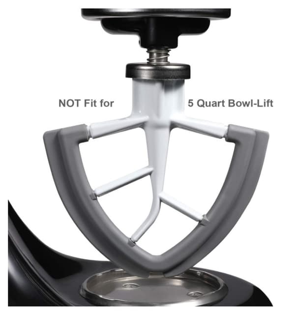 4,5 - 5 Quart Flex Edge Stirrer til KitchenAid Vertikal Blender