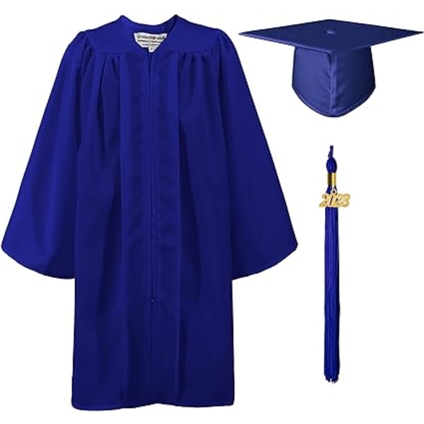 Mat Preschool Kids Graduate Kjole og Graduation Hat med 2023 Penn