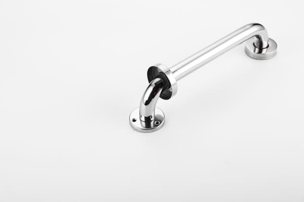 1 stk. rustfrit greb i rustfrit stål til badeværelse, badekar og toilet T