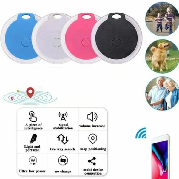 GPS-hundetracker, Anti-Lost GPS-halsbånd Katt Locator med alarm for