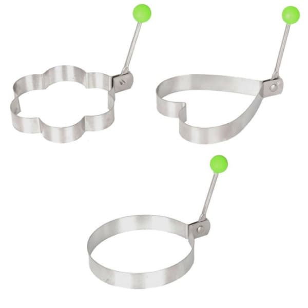 3x Stekepanner / Eggpanner - Forskjellige modeller Sølv
