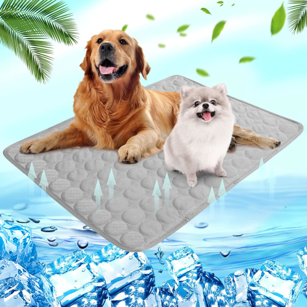 Kjølematte for hunder og katter, sommer selvkjølende, vaskbar, Wat