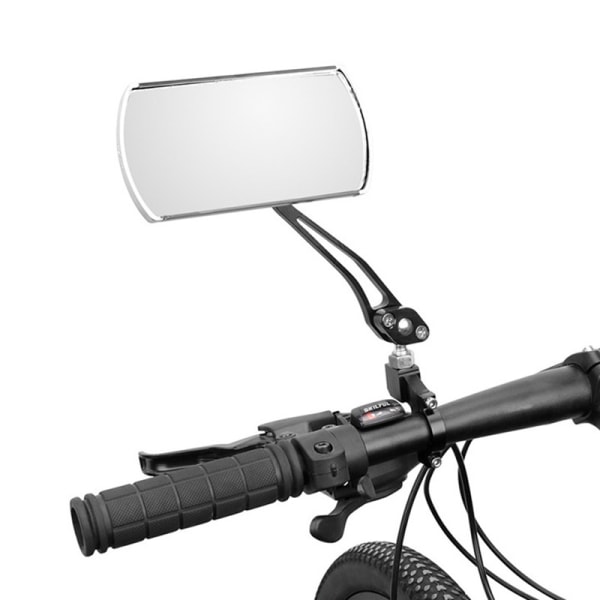 2 Aluminum Mirrors for Bicycle Handlebar Swivel Mirrors Retro Ref