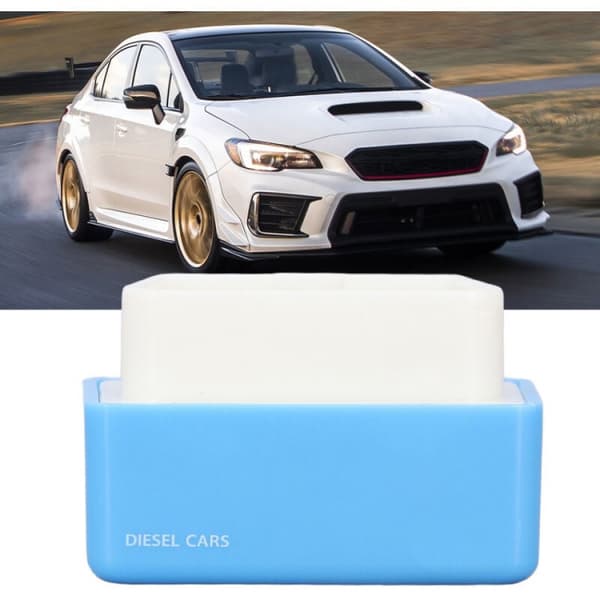 ECO OBD2 Plug Drive Chip 15% Gassbesparelse Blå Drivstofføkonomi Tuning