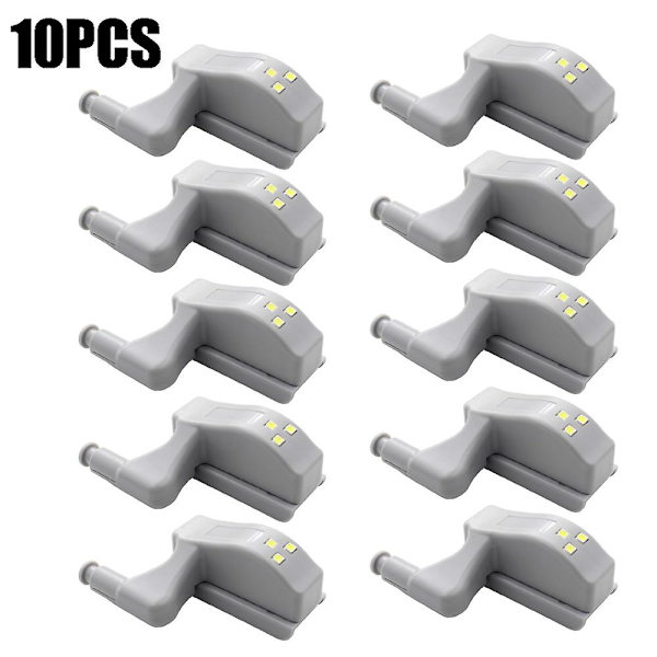 1/10 stk Led hengselsensorlys Garderobe Lys Skapskap Nig