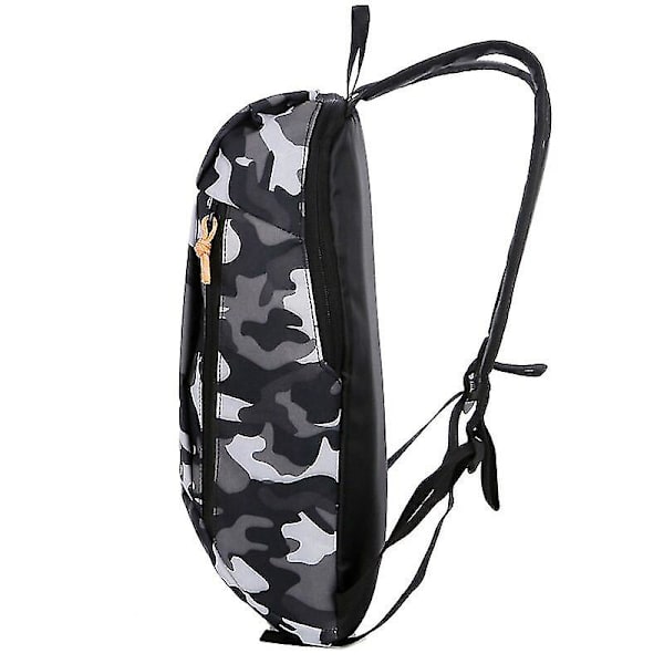 10\" Sort Camo Udendørs Sport Letvægts Camo Vandtæt Rejsetaske B