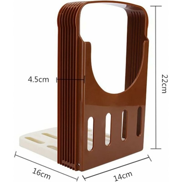Brödskärare, Toastskärare 4 Tjocklek Justerbar Brödskärarskärare Sl