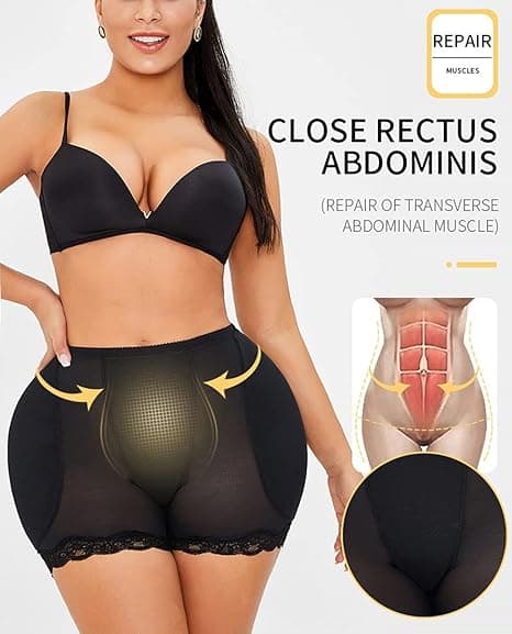 Shapewear truser for hofter og rumpe L Shapewear truser med