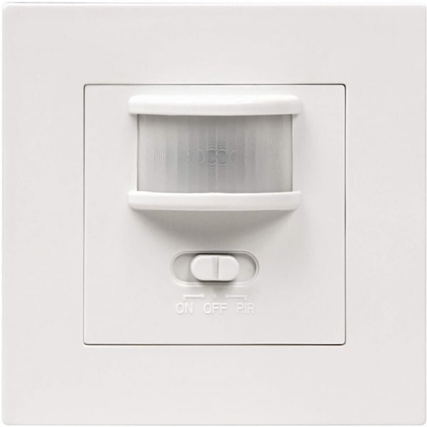 Rörelsesensor Väggströmbrytare Infälld för LED-lampor, Halogen