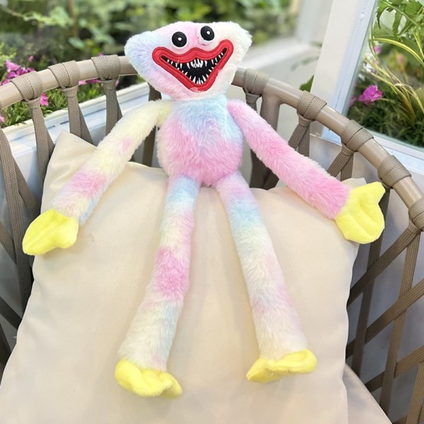 Huggy Wuggy Play Plush, 40 cm Myk leketøy Farget, morbid og dyr