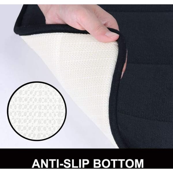 Badmatte absorberende sklisikker skumbadmatte vaskbar baderom