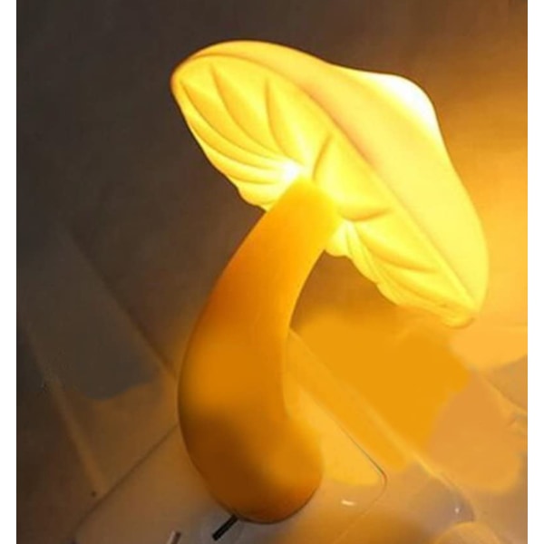 Set med 2 nattlys, soppnattlampe, nattlampe for voksne